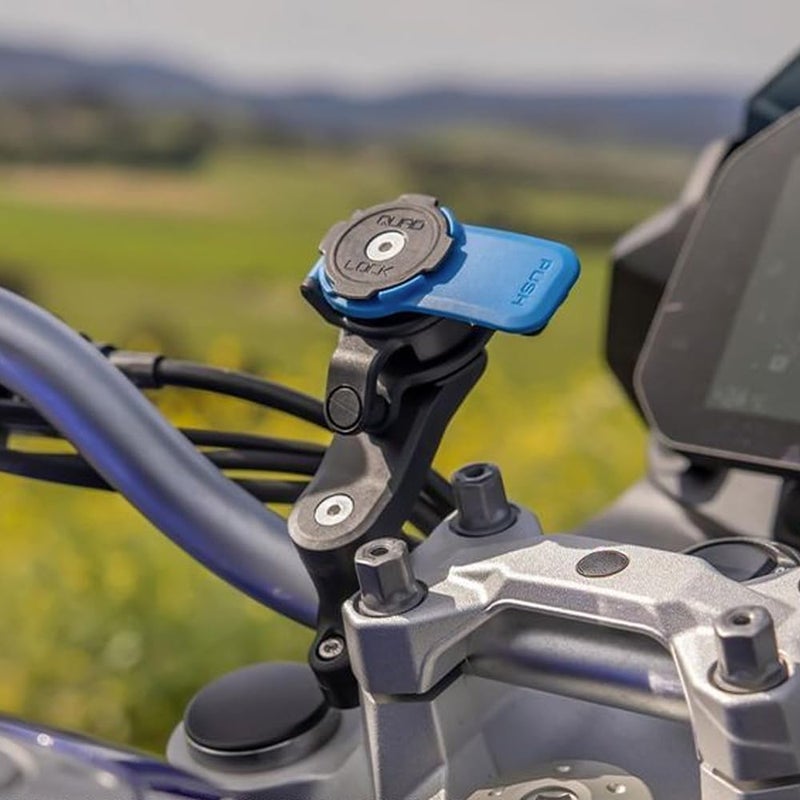 QUAD LOCK Handlebar Motorcycle Phone Mount Kit with Vibration Dampener and MAG Universal Adaptor - Image 3